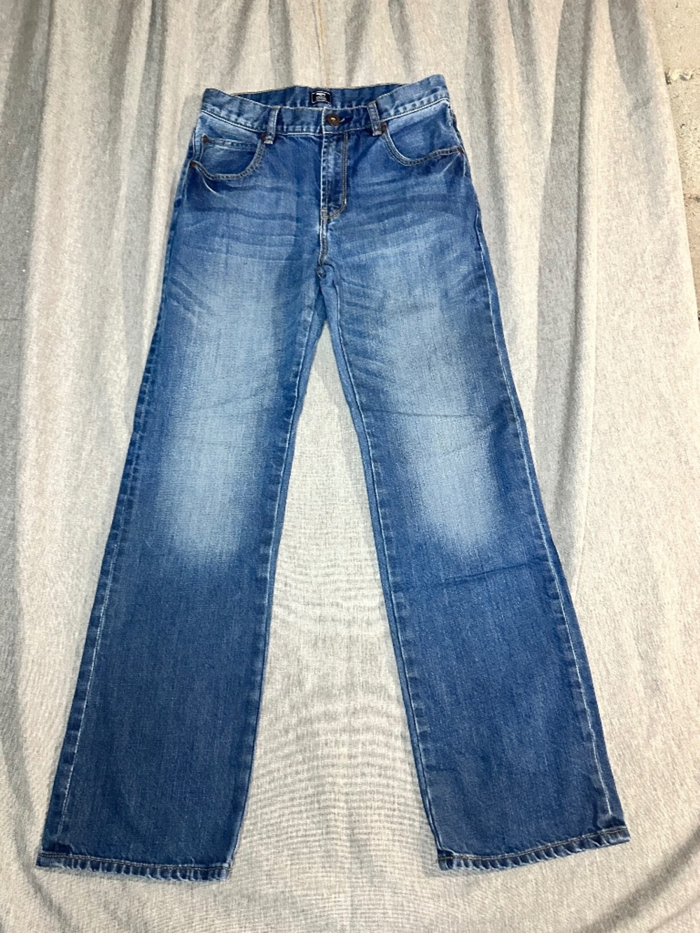 Gap Kids Straight Fit Blue Denim Jeans Washwell Size 16 Regular